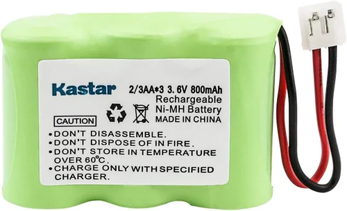Vista 2 de Kastar Paquete de 3 baterías recargables Ni-MH compatibles con Vtech IA5870 IA5882 GZ2334 GZ2434 GZ2436 GZ2437 GZ2439 GZ2456 GZ2459, AT&T 2422