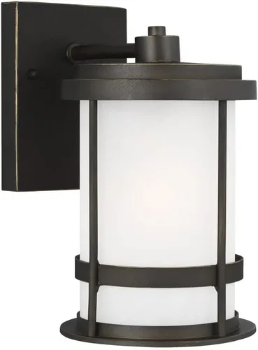 Vista 3 de Generation Lighting Lighting 8590901-12 - Farol de pared pequeño para exteriores