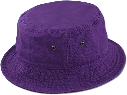 Vista 17 de Sombrero de cubo de algodón Pesca Boonie visera visera Sun Safari Verano Camping