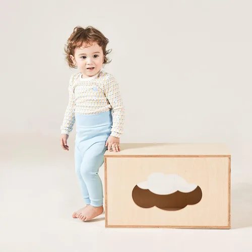 Vista 5 de moimoln Pijama de algodón suave para bebés y niñas pequeñas con estampado de flores modales, manga larga, ajuste ceñido