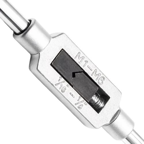 Vista 3 de Piutouyar M1-6 Llave de grifo ajustable con mango 1/16"-1/4" Llave de escariador de mango de grifo profesional Herramienta profesional de llave