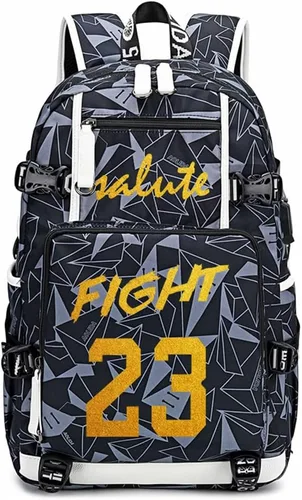 Vista 24 de Basketball Player 23 Multifunction Backpack Travel Daypacks Fans Laptop Bag For Men Wome