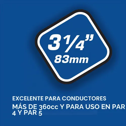 Vista 5 de Pride Golf Tee 3-1/4 pulgadas, 400 unidades Natural