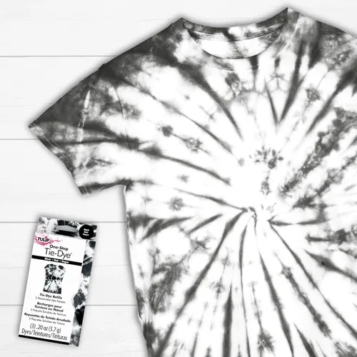 Vista 4 de Tulip Paquete de recambio de tinte tie-dye de un solo paso, color negro