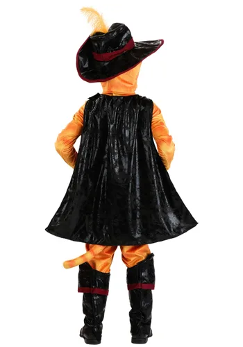 Vista 2 de Disfraz de Gato con Botas de Shrek para Niños Multicolor
