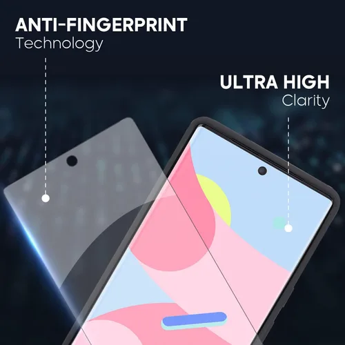 Vista 4 de Case-Mate - Paquete de protección - Funda para teléfono y protector de pantalla para Google Pixel 6a - Negro