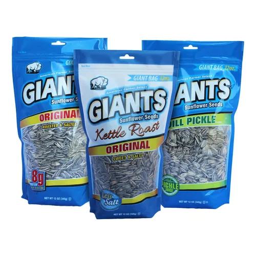 Vista 19 de GIANTS KC Style BBQ Semillas de Girasol - Semillas de girasol a granel, semillas de girasol tostadas para comer, sabor a barbacoa, aperitivo