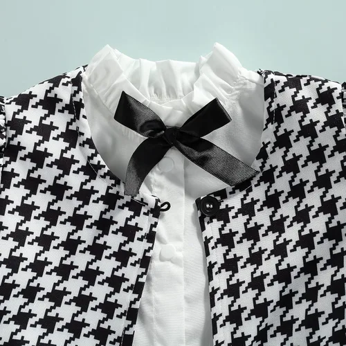 Vista 6 de Conjunto de ropa de 2 piezas para niñas pequeñas para otoño e invierno