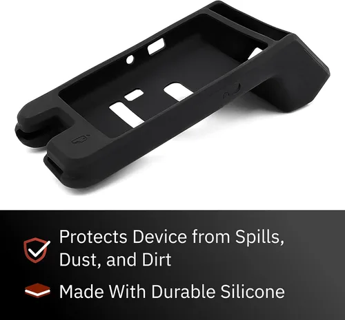 Vista 5 de Pax A60 Funda protectora de silicona para sistema POS, color negro