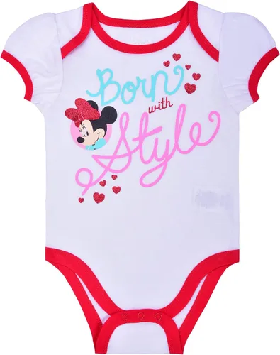 Vista 6 de Disney Body Minnie Mouse para niña paquete de 3
