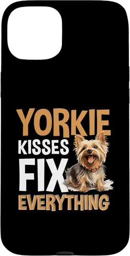 Vista 9 de Funda para iPhone 13 Pro Max Yorkshire Terrier Dog Yorkie - Yorkie kisses arreglar todo