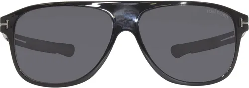 Vista 2 de Gafas de sol Tom Ford FT 0880 Todd 01A Negro BrillanteLentes Humo, Negro brillante
