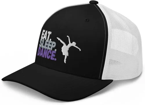 Vista 4 de Nomi Q Eat Sleep Dance - Gorra de camionero para bailarinas y bailarinas