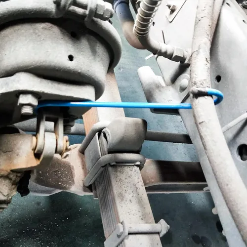 Vista 7 de 2 Piezas Colgadores de Pinza de Freno Ganchos de Pinza de Freno con Puntas de Goma Herramienta Automotriz para Trabajos de Frenado, Rodamiento, Eje
