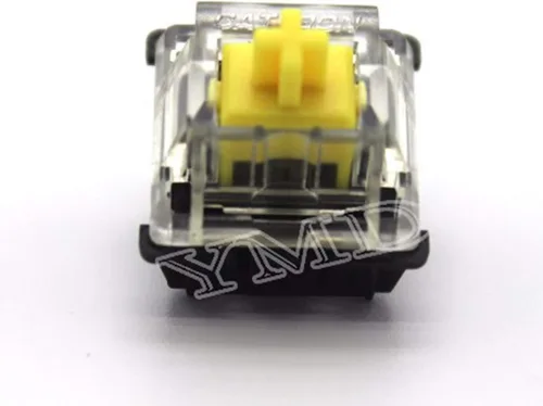 Vista 11 de YMDK Gateron MX Switch - Carcasa transparente de 3 pines y 5 pines para teclado mecánico, compatible con Cherry MX