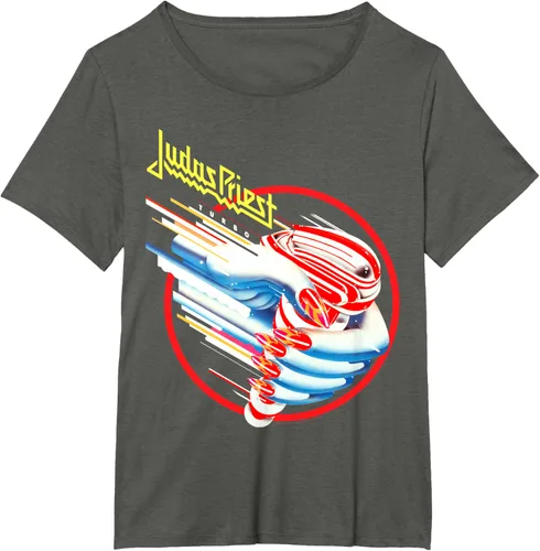 Vista 17 de Judas Priest Camiseta Turbo Album Negro