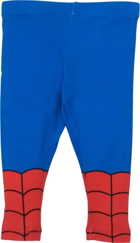Vista 3 de Marvel Avengers Captain America Spider-Man Girls Cosplay Dress Leggings and Headband Newborn to Toddler