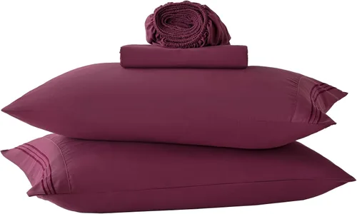 Vista 49 de Yibeizi - Juego de sábanas con estampado floral para cama de tamaño queen, sábanas de microfibra con patrón botánico boho, fundas para almohada