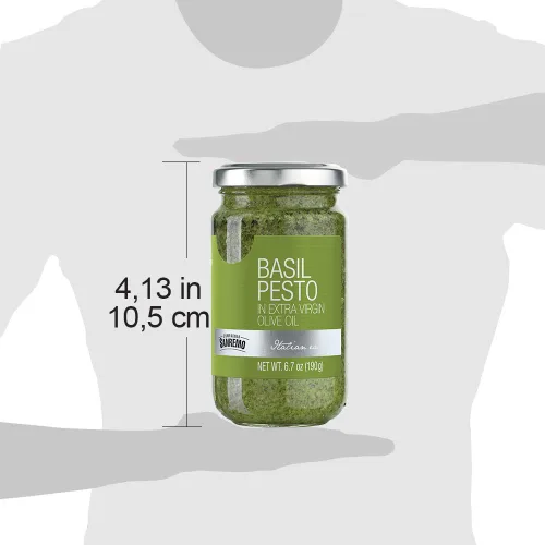 Vista 3 de Compagnia Sanremo Pesto DOP Pesto de albahaca, 6.7 oz