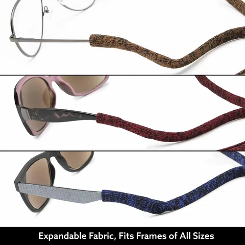 Vista 4 de VITENZI Glasses Strap Eyeglasses String Holder Sunglasses Retainer Men Women Chain Around Neck Sports Adjustable Lanyards