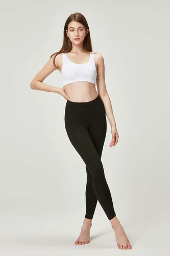 Vista 5 de DEVOPS - ropa interior leggings térmicos largos para mujer, 2