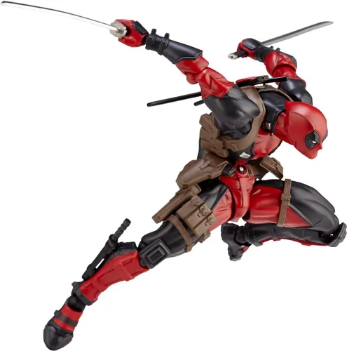 Vista 6 de figurecomplex Amazing Yamaguchi Series No.001 Deadpool Aproximadamente 6.299 in [Importación de Japón]