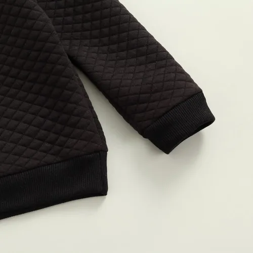 Vista 6 de Conjunto de sudadera unisex de manga larga para recién nacido, ropa de género neutro
