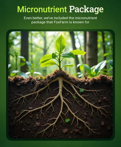 Vista 6 de FoxFarm Cha Ching Fertilizante soluble en agua para floración tardía y cosecha - Fertilizante con alto contenido de fósforo 9-50-10, apoya