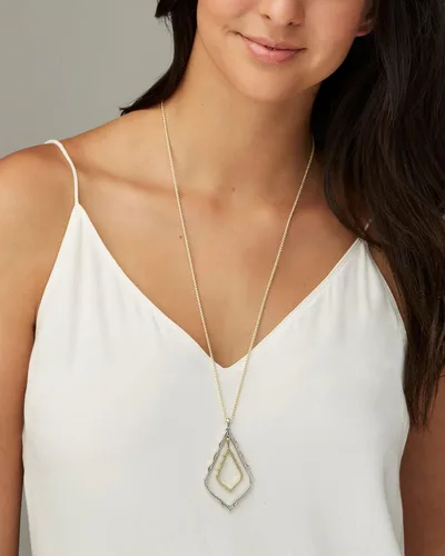 Vista 3 de Kendra Scott Collar con colgante largo Simon para mujer