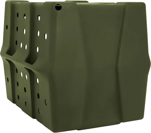 Vista 4 de Dakota 283 Crate - Cajón canino resistente y duradero, perrera económica (oliva, grande)