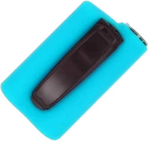 Vista 2 de Medtronic Minimed Premium - Funda suave de silicona para bomba de insulina 530G/630G/640G/670G/770G/780G, color sólido, azul