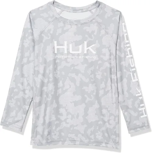 Vista 29 de HUK Camisa unisex de camuflaje Pursuit para niños Camisa de manga larga para niños Sotavento de roble musgoso