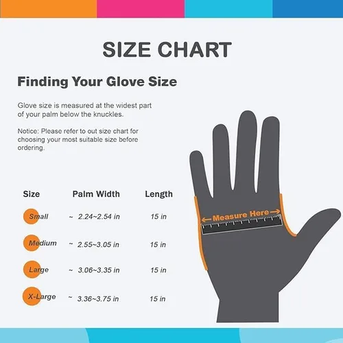 Vista 6 de 3 pares de guantes de lavado de platos, guantes de limpieza reutilizables de 15 pulgadas para tareas de cocina, baño y hogar, goma gruesa y flexible