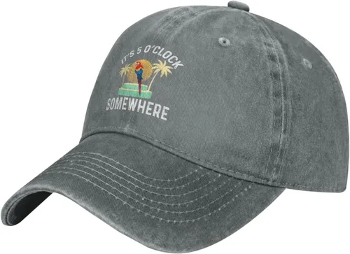 Vista 11 de Philysonic 5 Oclock Somewhere Hat It is 5 Oclock Somewhere Hat Gorra de béisbol para mujer, gorra de moda
