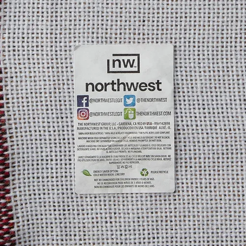 Vista 3 de Northwest NFL Unisex-Adult Woven Jacquard Throw Blanket