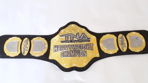 Vista 3 de Qualitycreator TNA - Cinturón de peso pesado para adulto