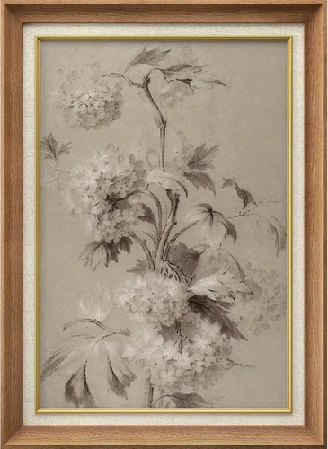 Vista 102 de MUDECOR Lienzo enmarcado prémium para pared, pinos nevados en bosque de invierno, ilustraciones modernas, arte contemporáneo, escénico, divertido
