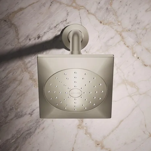 Vista 5 de Kohler 45215-G-BN Loure® Cabezal de ducha de una sola función, 1.75 gpm, níquel cepillado vibrante 2-cepillado níquel