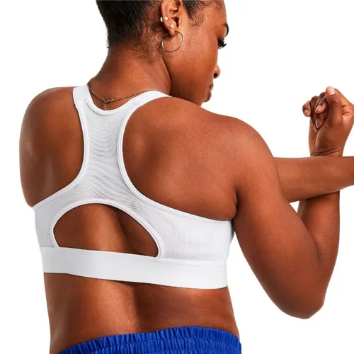 Vista 5 de Sujetador Deportivo Under Armour Hg Blanco