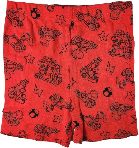 Vista 5 de SUPER MARIO Conjunto de pijama de cuatro piezas para niños