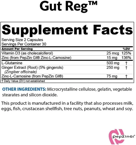 Vista 2 de BioTrust Gut Reg apoya un forro intestinal saludable, ayuda a restaurar la salud intestinal y ayuda a aliviar las molestias gastrointestinales
