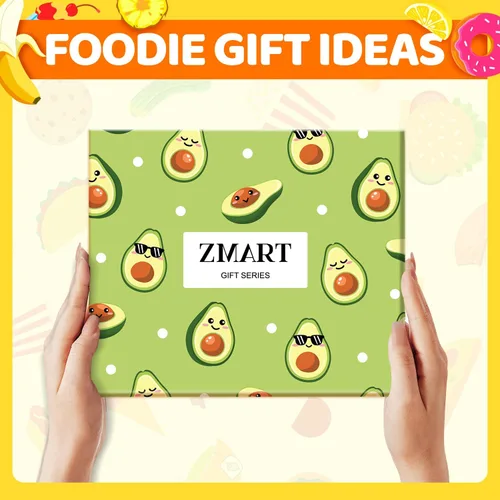 Vista 3 de Zmart Funny Gifts for Men - Pineapple Avocado Socks for Teens, Popcorn Sushi Sauce Socks