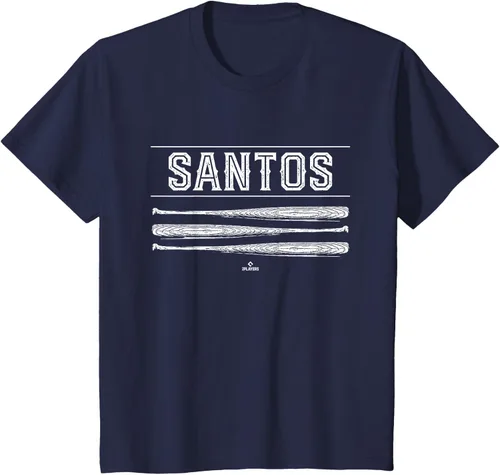 Vista 16 de Vintage Baseball Bat Gameday Lisandro Santos Prospect T-Shirt