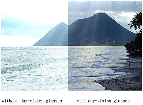 Vista 6 de Gemgoo - Gafas de sol para conducción nocturna 2 unidades visión HD revestimiento antirreflectante
