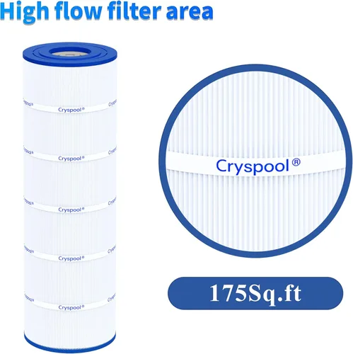 Vista 7 de Cryspool® 08060 Filtro compatible con CX1750RE, C1750, C1750E, C1900RE, PA175, C-8417, FC-1294, 817-0175P, cartucho de filtro de piscina de 175 pies