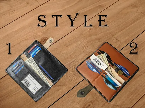 Vista 4 de Indian Chief - Cartera de piel con calavera para hombre, diseño tribal patriótico de nativos americanos con tocado de plumas Apache, billetera larga