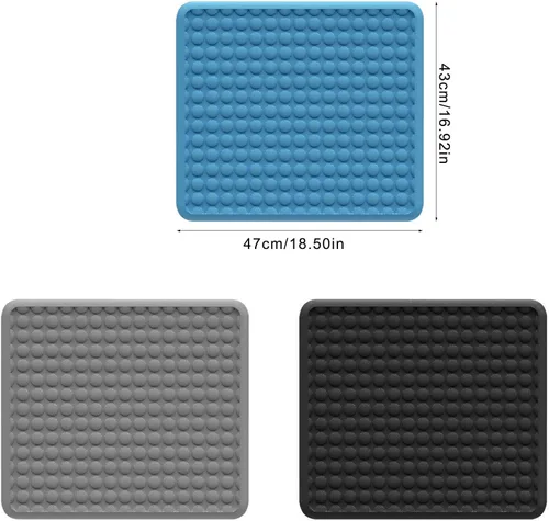 Vista 8 de Cojín de gel de enfriamiento suave para sillas de oficina con gel transpirable, cómodo y duradero