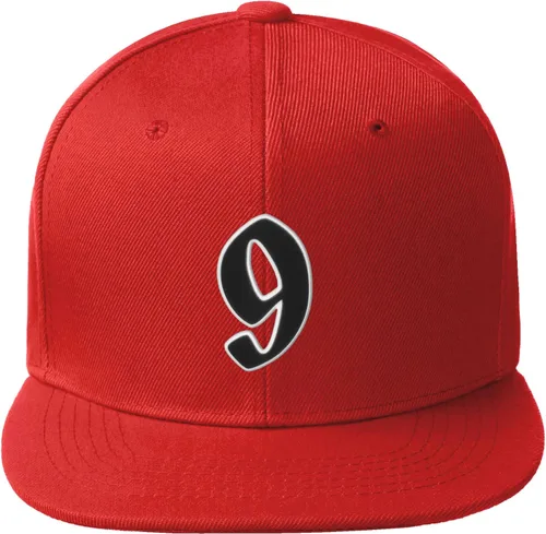 Vista 631 de Daxton Gorra clásica con visera de billete plano con letras del alfabeto inglés antiguo de la A a la Z
