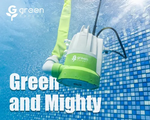 Vista 7 de Green Expert - Kit de bomba sumergible de sumidero de 1/3 HP con manguera de descarga plana de 25 pies, bomba con manguera, sensor de agua, bomba