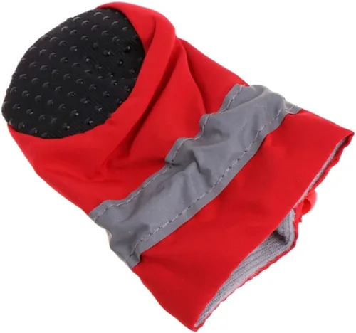 Vista 2 de Zapatos para Perros Mascotas Rain Snow Botas Impermeables Zapatos de Caucho Antideslizante Zapatos para Perro Pequeño Cachorro Zapatos de Invierno